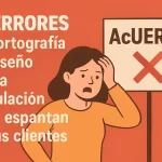 5 errores de ortografía y diseño en la rotulación que espantan a tus clientes.