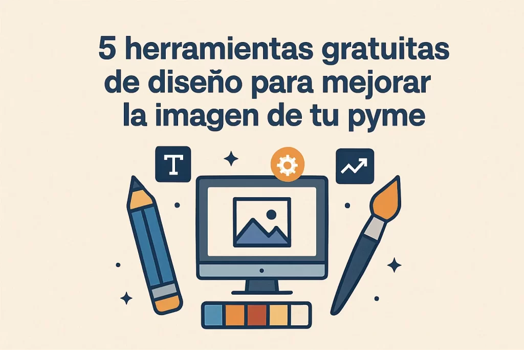 5 herramientas gratuitas de diseño para mejorar la imagen de tu pyme.