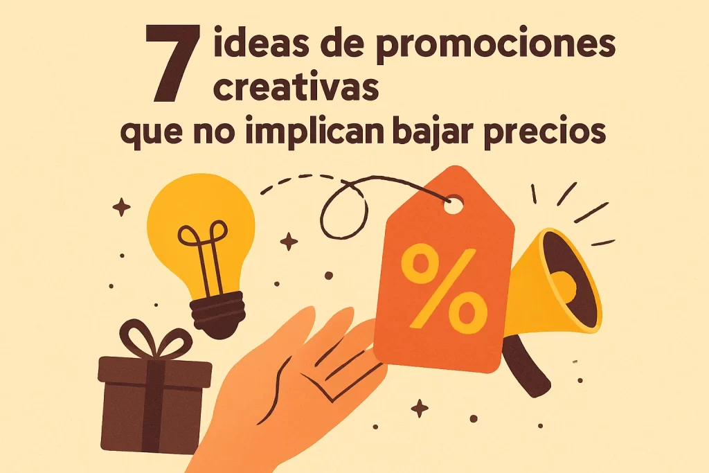 7 ideas de promociones creativas que no implican bajar precios.