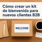 Cómo crear un kit de bienvenida para nuevos clientes B2B.