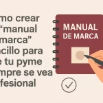 Cómo crear un "manual de marca" sencillo para que tu pyme siempre se vea profesional.