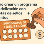 Cómo crear un programa de fidelización con tarjetas de sellos o puntos.