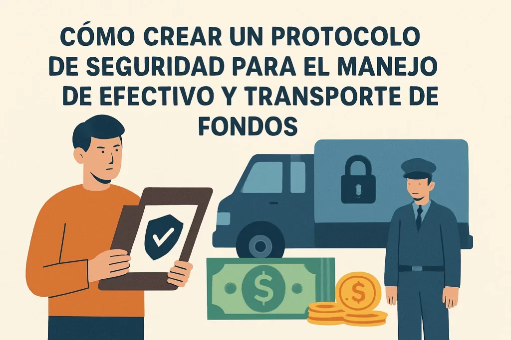 Cómo crear un protocolo de seguridad para el manejo de efectivo y transporte de fondos.
