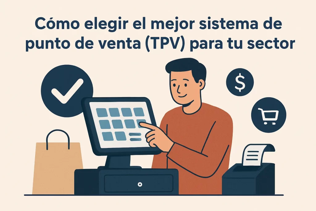 Cómo elegir el mejor sistema de punto de venta (TPV) para tu sector.