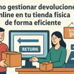 Cómo gestionar devoluciones online en tu tienda física de forma eficiente.