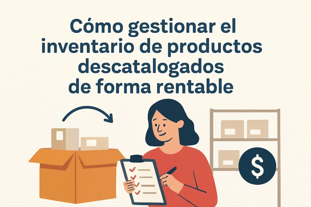 Cómo gestionar el inventario de productos descatalogados de forma rentable.
