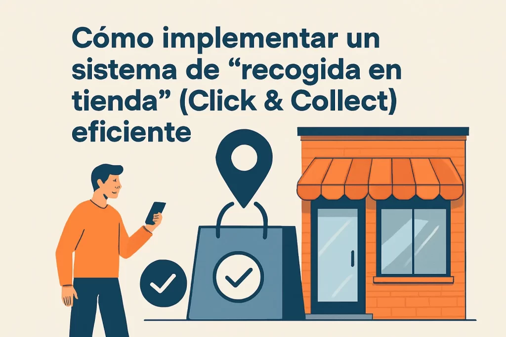 Cómo implementar un sistema de "recogida en tienda" (Click & Collect) eficiente.