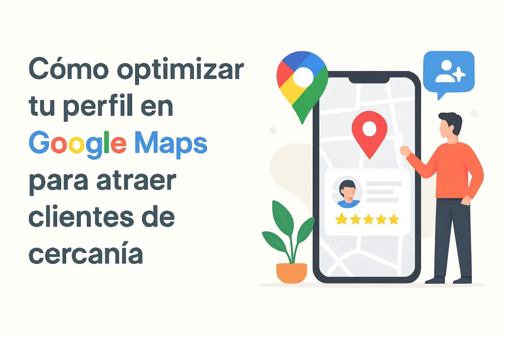 Cómo optimizar tu perfil en Google Maps para atraer clientes de cercanía.