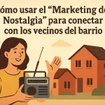 Cómo usar el "Marketing de Nostalgia" para conectar con los vecinos del barrio.