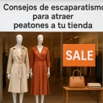 Consejos de escaparatismo para atraer peatones a tu tienda.