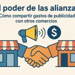El poder de las alianzas: Cómo compartir gastos de publicidad con otros comercios.