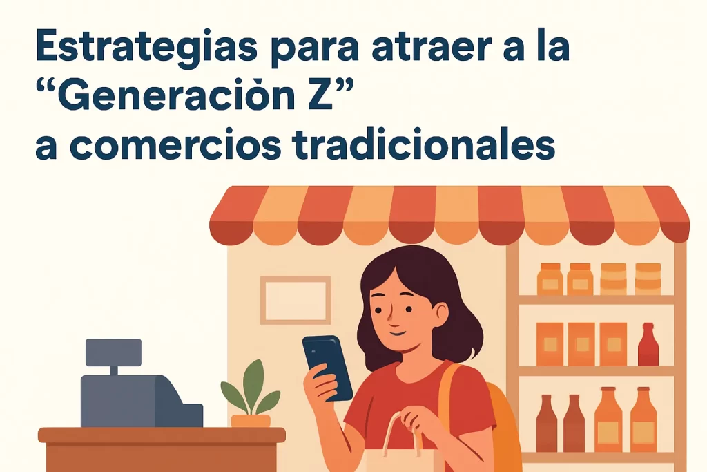 Estrategias para atraer a la "Generación Z" a comercios tradicionales.