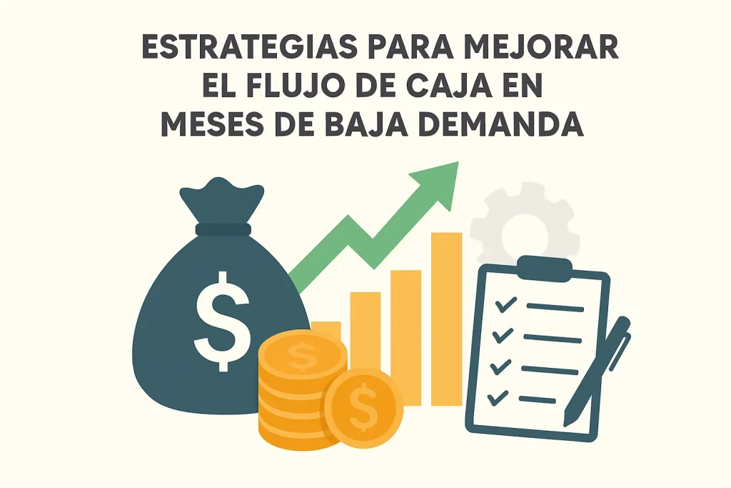 Estrategias para mejorar el flujo de caja en meses de baja demanda.