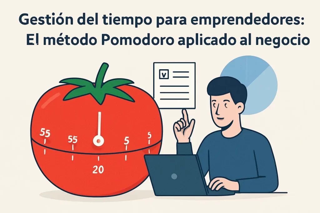 Gestión del tiempo para emprendedores: El método Pomodoro aplicado al negocio.