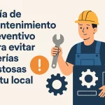 Guía de mantenimiento preventivo para evitar averías costosas en tu local.