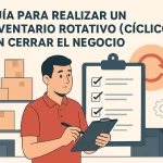 Guía para realizar un inventario rotativo (cíclico) sin cerrar el negocio.