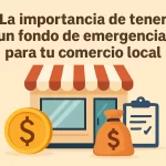 La importancia de tener un fondo de emergencia para tu comercio local.