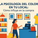 La psicología del color en tu local: Cómo influye en la compra.