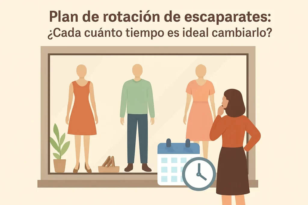 Plan de rotación de escaparates: ¿Cada cuánto tiempo es ideal cambiarlo?