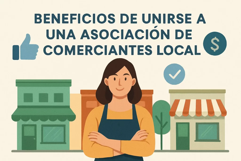 Beneficios de unirse a una asociación de comerciantes local.