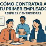 Cómo contratar a tu primer empleado: Perfiles y entrevistas.
