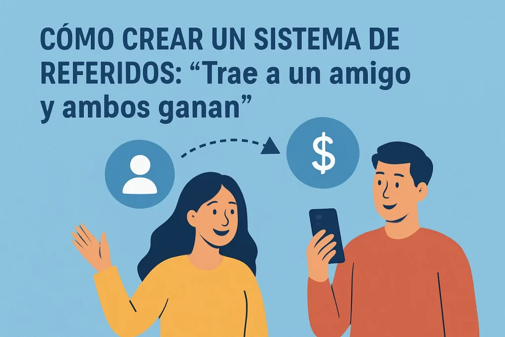 Cómo crear un sistema de referidos: "Trae a un amigo y ambos ganan".