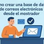 Cómo crear una base de datos de correos electrónicos desde el mostrador.