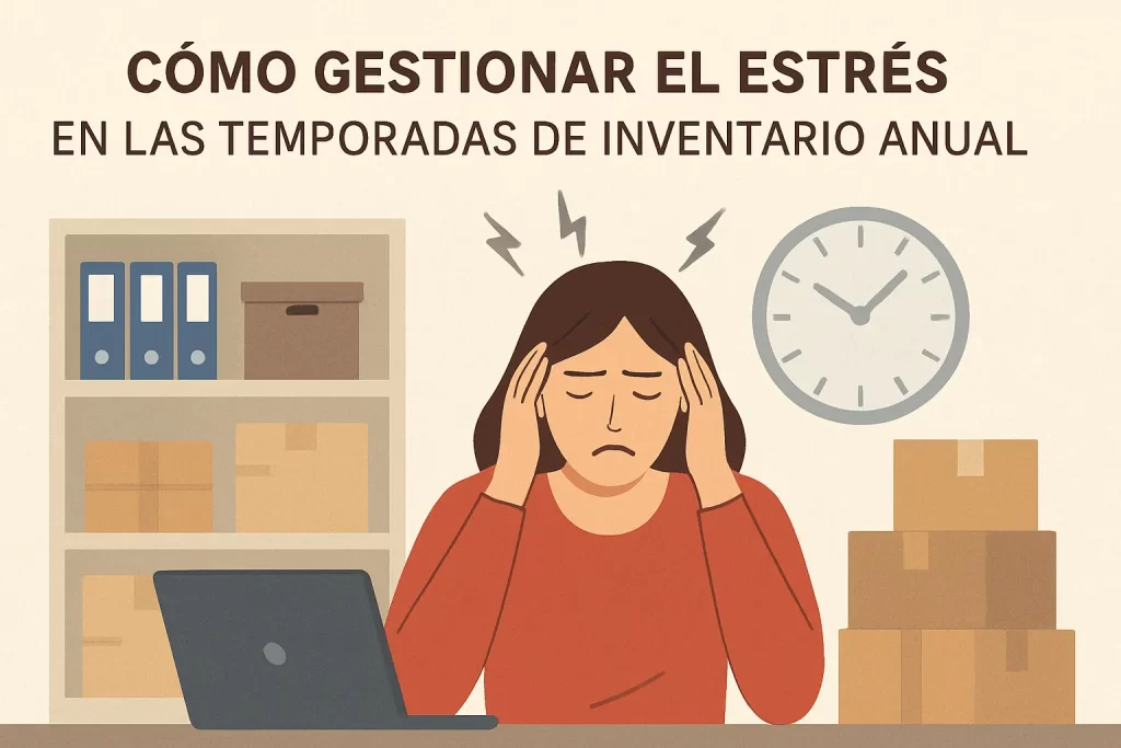 Cómo gestionar el estrés en las temporadas de inventario anual.