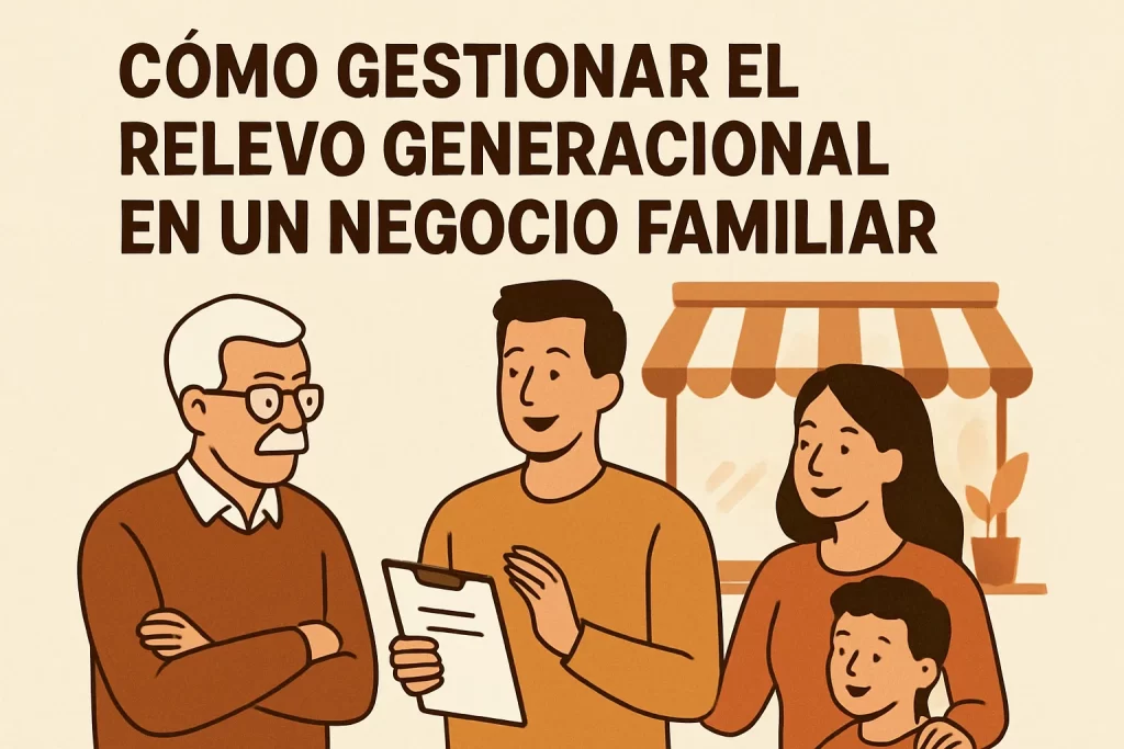 Cómo gestionar el relevo generacional en un negocio familiar.
