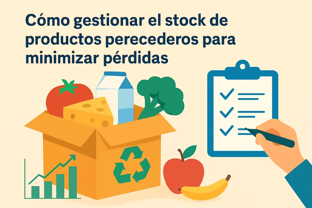 Cómo gestionar el stock de productos perecederos para minimizar pérdidas.