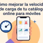 Cómo mejorar la velocidad de carga de tu catálogo online para móviles.