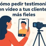Cómo pedir testimonios en video a tus clientes más fieles.
