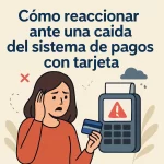Cómo reaccionar ante una caída del sistema de pagos con tarjeta.