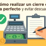 Cómo realizar un cierre de caja perfecto y evitar descuadres.