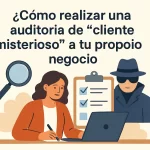 Cómo realizar una auditoría de "cliente misterioso" a tu propio negocio.