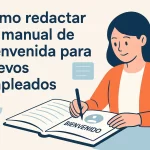Cómo redactar un manual de bienvenida para nuevos empleados.