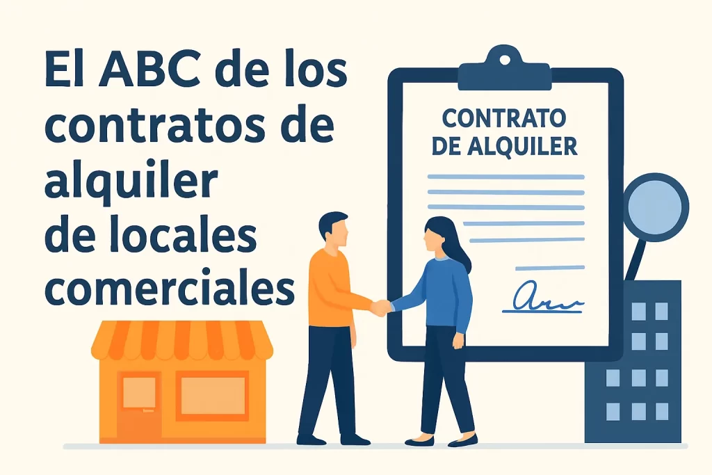 El ABC de los contratos de alquiler de locales comerciales.