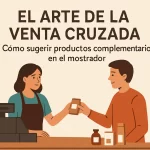 El arte de la venta cruzada: Cómo sugerir productos complementarios en el mostrador.