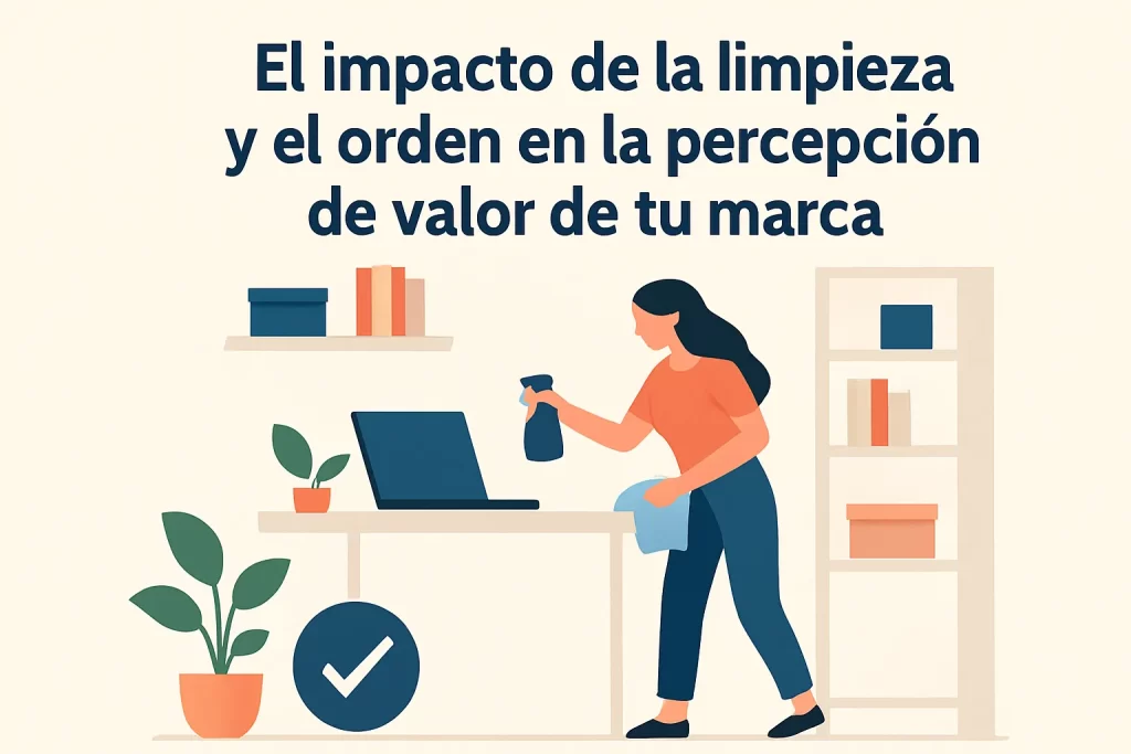 El impacto de la limpieza y el orden en la percepción de valor de tu marca.
