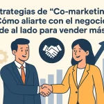 Estrategias de "Co-marketing": Cómo aliarte con el negocio de al lado para vender más.