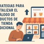 Estrategias para digitalizar el catálogo de productos de una tienda tradicional.