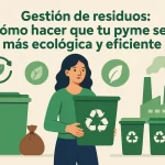 Gestión de residuos: Cómo hacer que tu pyme sea más ecológica y eficiente.