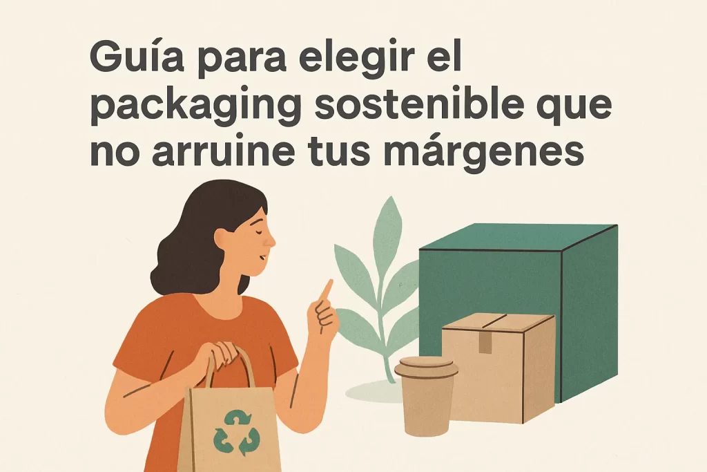 Guía para elegir el packaging sostenible que no arruine tus márgenes.