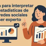 Guía para interpretar las estadísticas de tus redes sociales sin ser experto.