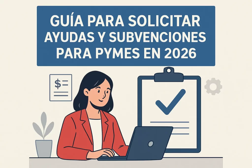 Guía para solicitar ayudas y subvenciones para pymes en 2026.