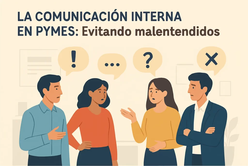 La comunicación interna en pymes: Evitando malentendidos.