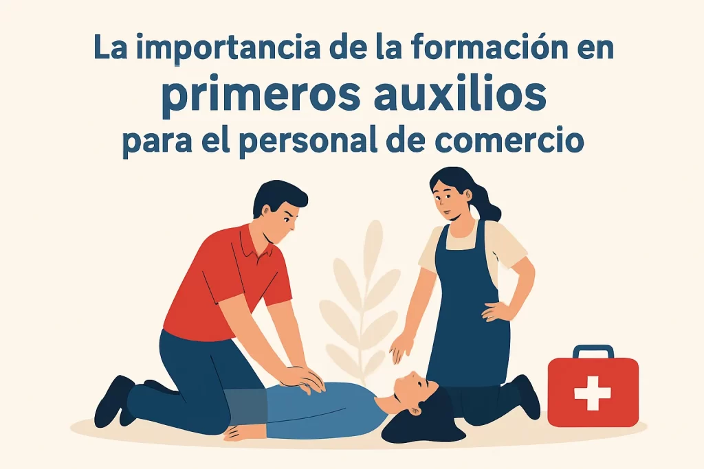 La importancia de la formación en primeros auxilios para el personal de comercio.