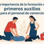 La importancia de la formación en primeros auxilios para el personal de comercio.