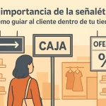 La importancia de la señalética: Cómo guiar al cliente dentro de tu tienda.