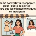 Cómo convertir tu escaparate en un "punto de selfies" para que los clientes te etiqueten en Instagram.